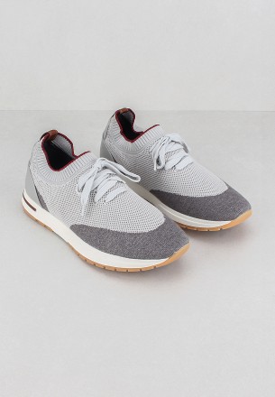 Walkmat Men Lace Ups Light Gray