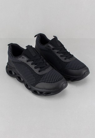 Walkmat Men Sport Shoes Black