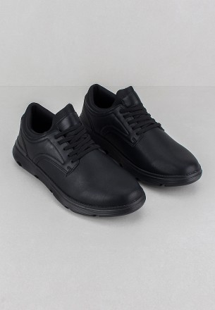 Walkmat Men Casual Shoes Black