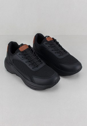 Walkmat Men Casual Shoes Black