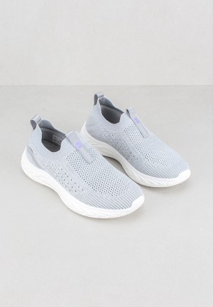 Walkmat Women Slip Ons Gray