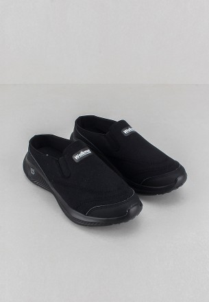 Walkmat Women Slip Ons Black