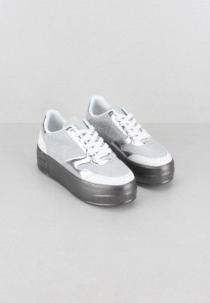 Walkmat Women Casual Shoes Silver