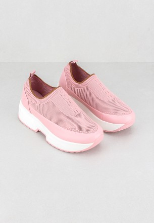 Walkmat Women Slip Ons Pink